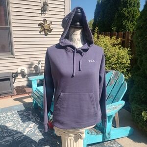 Fila Purple Hoodie Sweatshirt